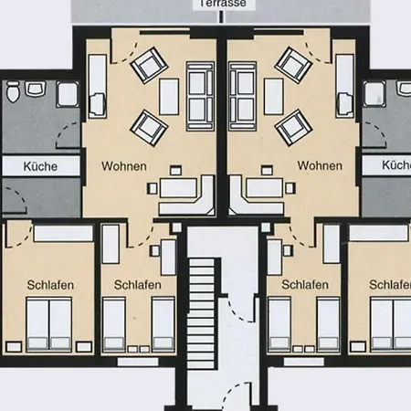 Daire Jacobihof Haus B4 W 1 Dahme